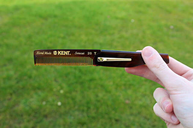 foldable comb men's fashion