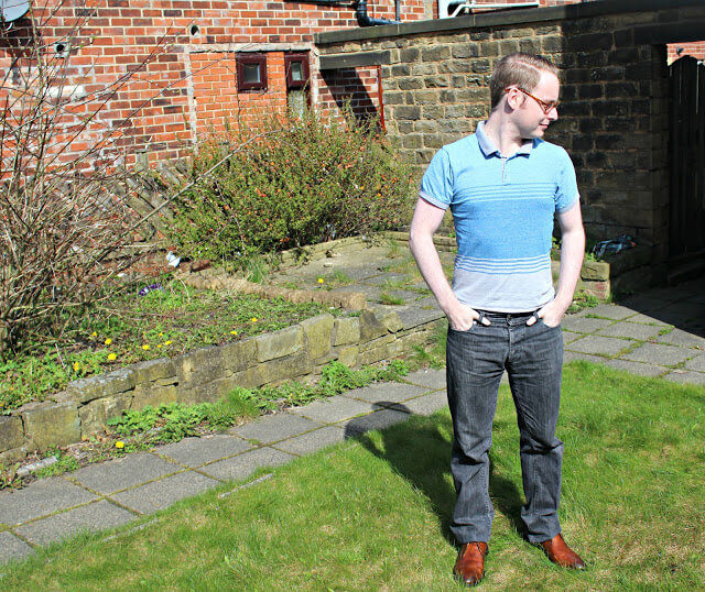 casual with jeans ootd male blogger