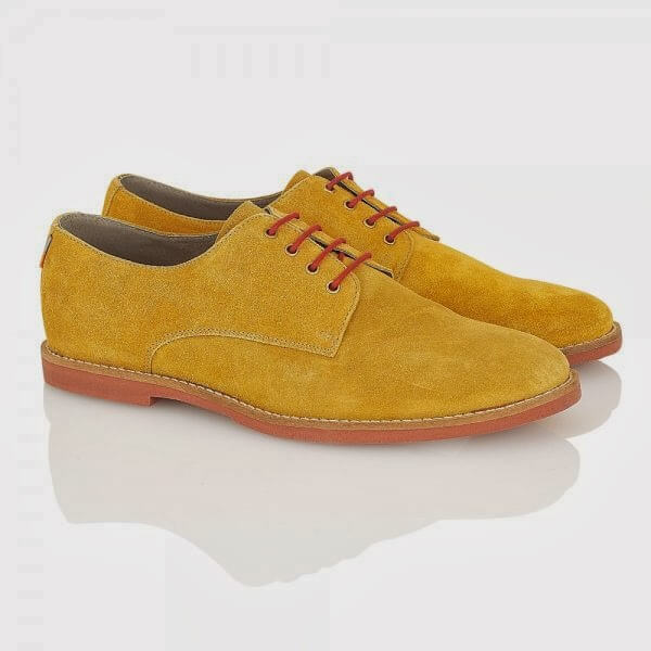 Frank Wright Lace-up Curry Coloured Shoes