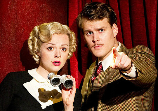 Promo from the 39 steps starring Catherine Bailey